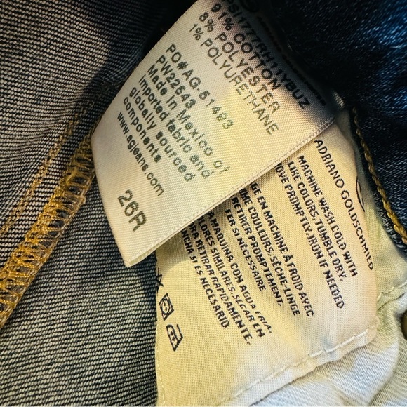Ag Adriano Goldschmied Farrah Skinny Ankle High Rise Jean 26R NWOT - Picture 10 of 15
